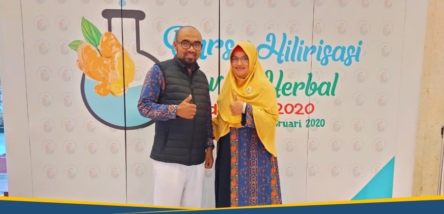 Riset Doktor Kintoko- UAD, Tampil di Bursa Hilirisasi Inovasi Herbal 2020